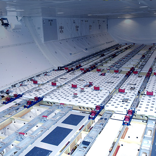 Boeing 747 lower deck cargo handlind system | TELAIR